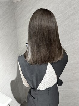 アンベル(ANBEL)の写真/【阪神西宮駅徒歩1分】髪質改善しながらクセ対策。髪質やクセを見極め一人ひとりに合った施術で理想ヘア☆