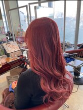 ヘアセラピー サラ(hair therapy Sara) イルミナカラーで作る暖色カラー