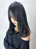 アルバム 池袋(ALBUM) 似合わせカットメルティカラーフェミニンロング_F0484