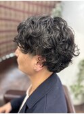 セットが楽な強めウェーブ