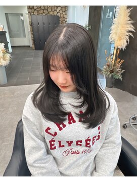 ガルボヘアー 桟橋店(garbo hair) 高知 艶髪 大人可愛い 韓国風 20代30代40代