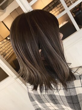 グロウ 大井町(grow) 《grow 大井町》ナチュラルグラデーション×耳かけ・外ハネボブ