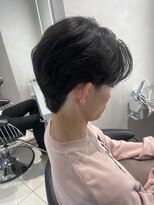 ユーフォリア 池袋東口駅前店(Euphoria) 【Euphoria池袋/wakana】毛流れパーマダウンパーマで韓国ヘア!