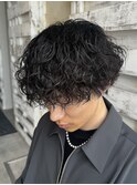 縦落ちシャドウパーマ スパイラルパーマ ルーズパーマ