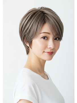 レヴィア(REVIA) 白髪ぼかしハイライトブリーチメッシュ