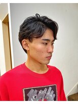 オリジン サロン(THE ORIGIN'S SALON)&nbsp;ニュアンスパーマ/センターパート/メンズショート
