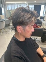メンズサロン キング 心斎橋店(Men’s salon K!ng) メンズカット/ブリーチ/ニュアンスパーマ/メンズハイライト/眉毛