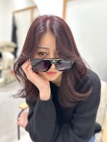 ジーナ 千葉(Zina)&nbsp;くびれレイヤー×透明感ピンクブラウン