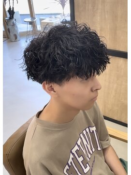 メンズギフト(men's GIFT) ツイストスパイラルパーママッシュツーブロック刈り上げ