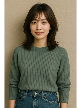 ラクシス 新都心店(Luxis) 外ハネ、くびれ、ひし形シルエットで小顔効果♪♪