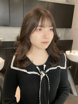 ホープ(hope) くびれヘア/顔まわりカット/グレージュ