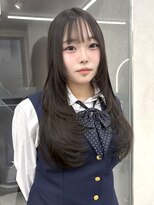 ロンド マーレ 天神大名店(Lond mare)&nbsp;ミディアムレイヤー/似合わせカット/ダークアッシュ