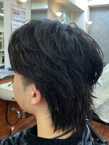 メンズ美容室 タカミ&nbsp;ウルフフェザーパーマ
