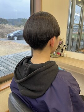 ブラウン(BROWN) 高校生の縮毛矯正