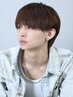 メンズカット+ストレートパーマ ￥19800(表参道/メンズパーマ/メンズマッシュ)
