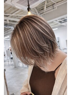 ファンド 千葉(fand) ウルフショート/ハイライト/デザインカラー