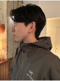 men's/爽やか毛流れメンズスタイル.メンズカジュアル.頭浸浴