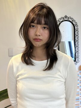 クペウ(cope'u) ミディアムハッシュカット!