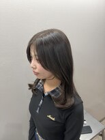 レーヴバイリコ 三軒茶屋(Reve by liko)&nbsp;鎖骨ミディアム/グレージュ/三軒茶屋
