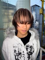 インク 渋谷(INK.)&nbsp;ミルクティーブロンドニュアンスウルフワンホンレイヤー渋谷