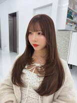 コア プラス 立川(COA PLUS)&nbsp;透明感ベージュ×ワンカールで決まるナチュラルレイヤー