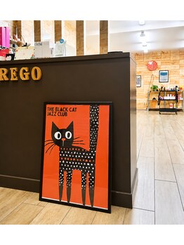 美容室レゴ(REGO)の写真/【イズミヤ昆陽店すぐ】駐車場有でお買い物ついでに通いやすい!リラックスできる少人数サロン♪