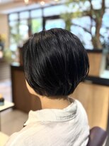 アイフィール アヴェダ 瑞江店(i feel AVEDA)&nbsp;【安藤】　　ふんわりショートボブ　× NOカラー