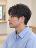 メンズカットとシャンプーとブロー付きです♪