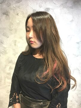 ボヌールヘア(BONHEUR HAIR) ボヌールヘアー 綾瀬【岡部 賢悟】インナーカラー