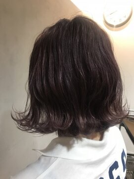 ジーナ(XENA) ダークパープルボブ