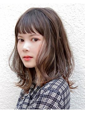 マルパマーパマーパ(marpa marpa marpa) くびれミディアムこなれ感重視のアッシュカラー＋インナーカラー