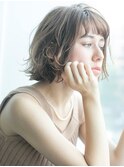 【ACA】伸ばしかけバイヤレージュフィッシュボーンミディ
