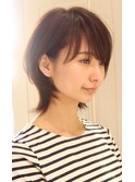 【３０代４０代５０代】耳かけ小顔ショートウルフ