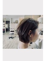 ヘア ロンドン カフェ(HAIR LONDON CAFE)&nbsp;ナチュラルショートボブ