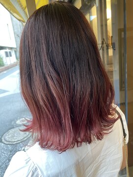 フラット 千葉(Flat.) グラデーションピンク