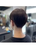 刈り上げショート×レッドアッシュ