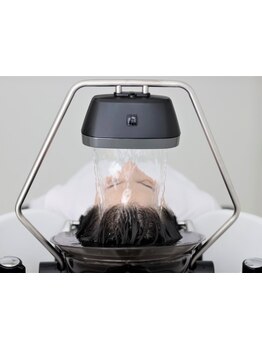 《5分間かけ流し×浸け込み》「頭浸浴」を導入！極上の癒しTimeと髪や頭皮の健やかさが同時に手に入る＊