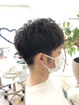ヘッズ 本八幡店(HEADS)&nbsp;MEN'S HAIR  センターパート　サイドパート　韓国マッシュ