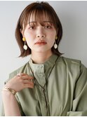 切りっぱなし外ハネボブミディ