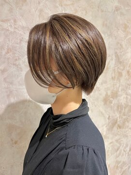 ダブルバイグリッター(W by GRITTERs) ＊大人ショートボブ×ハイライト＊