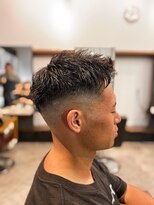 アイリーヘアデザイン(IRIE HAIR DESIGN) 【IRIE HAIR赤坂】メンズカット×スキンフェード×アップバング