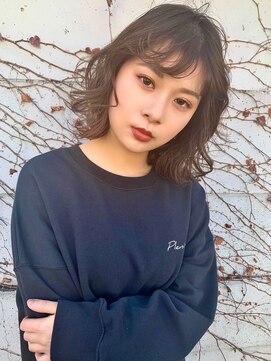 ニスル センター南店(NISURU) 似合わせカット/大人ガーリー/ダークアッシュ/着物/センター南