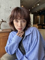 アンドレイ 表参道(andrey)&nbsp;【ANDREY 宮村】ラフパーマワイドバングボブ