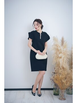 ヘアセット&メイク専門店 カスミ(Kasumi) D-54【レンタルドレス】YOKO CHAN