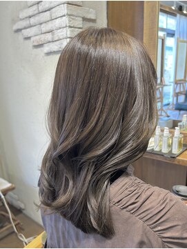 リンネルヘアー (Rin:nel hair) グレージュ