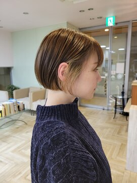 シェモアイグレック(chez-moi igrek) 20代30代40代大人可愛いあごラインミニボブ