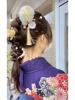 ヘアドレス ルチュラ(Hair dress LucuLa)&nbsp;【ルチュラ折戸】ポニーテール×編み込み