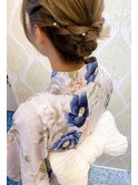 浴衣着付け＋ヘアセット