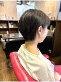 お客様のリアルなショートヘアスタイル　50代【名古屋駅actif】