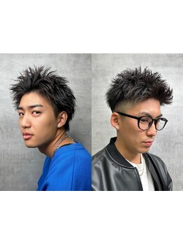 仕事終わりにも来店可能！カット最終平日19時対応★［静岡/静岡駅/men's/メンズパーマ/パーマ/学割U24］